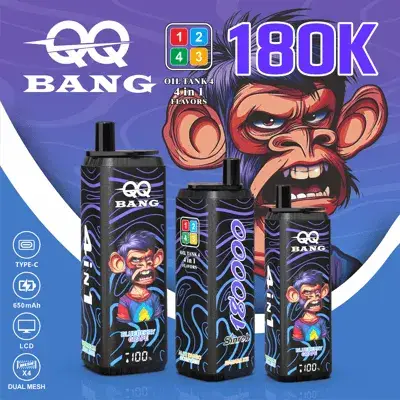 QQ Bang 180K Puffs 4 w 1 – e-papieros jednorazowy - obrazek 6
