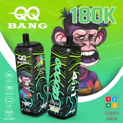 QQ Bang 180K Puffs 4 w 1 – e-papieros jednorazowy - obrazek 10