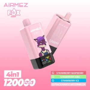 Airmez FOX 120K Puffs 4-in-1 Disposable Vape