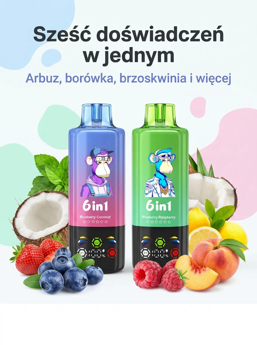 E-papieros BANG 110K (6 w 1) – szczegół 3
