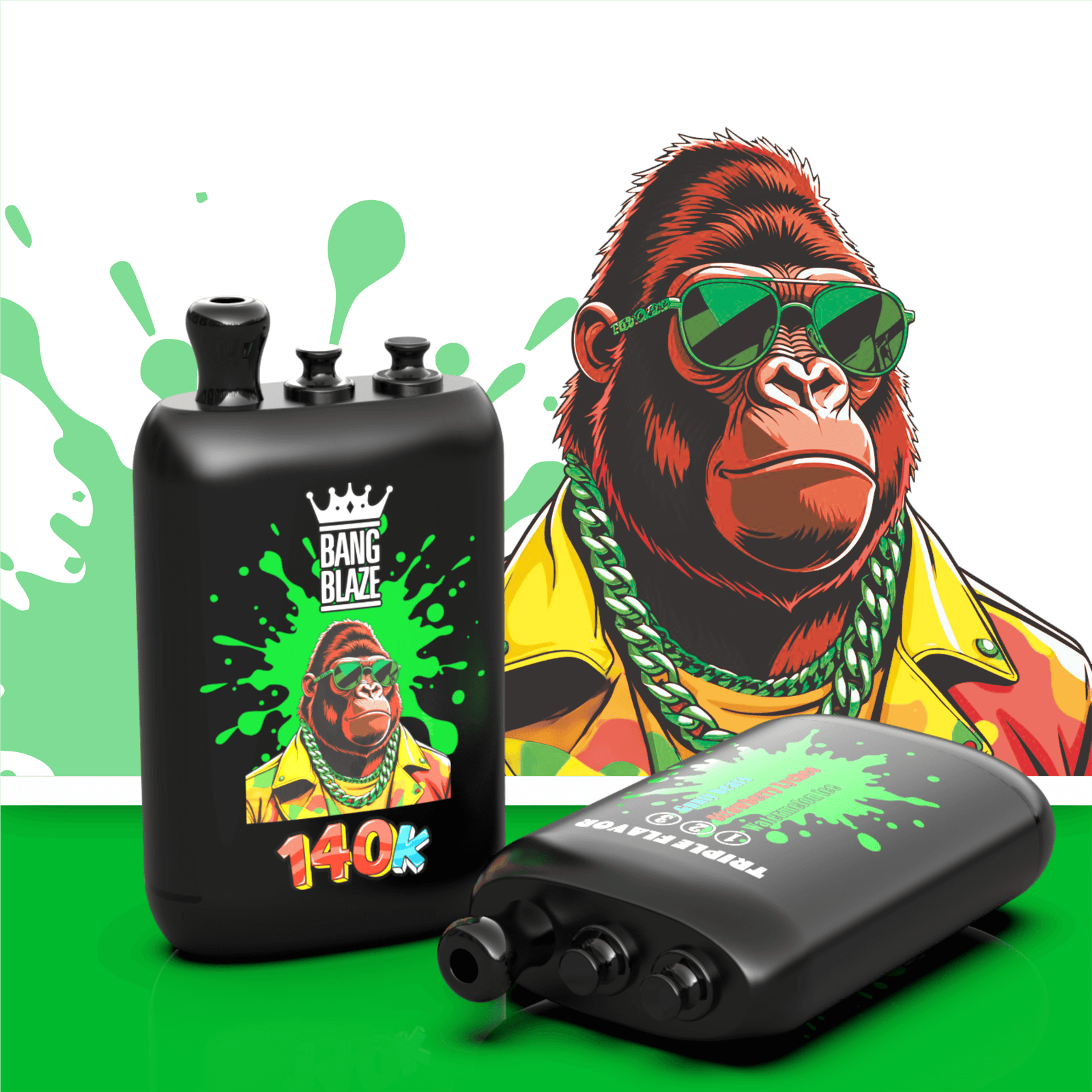 Bang Blaze 140K Puffs 3w1 e-papieros jednorazowy - obrazek 3