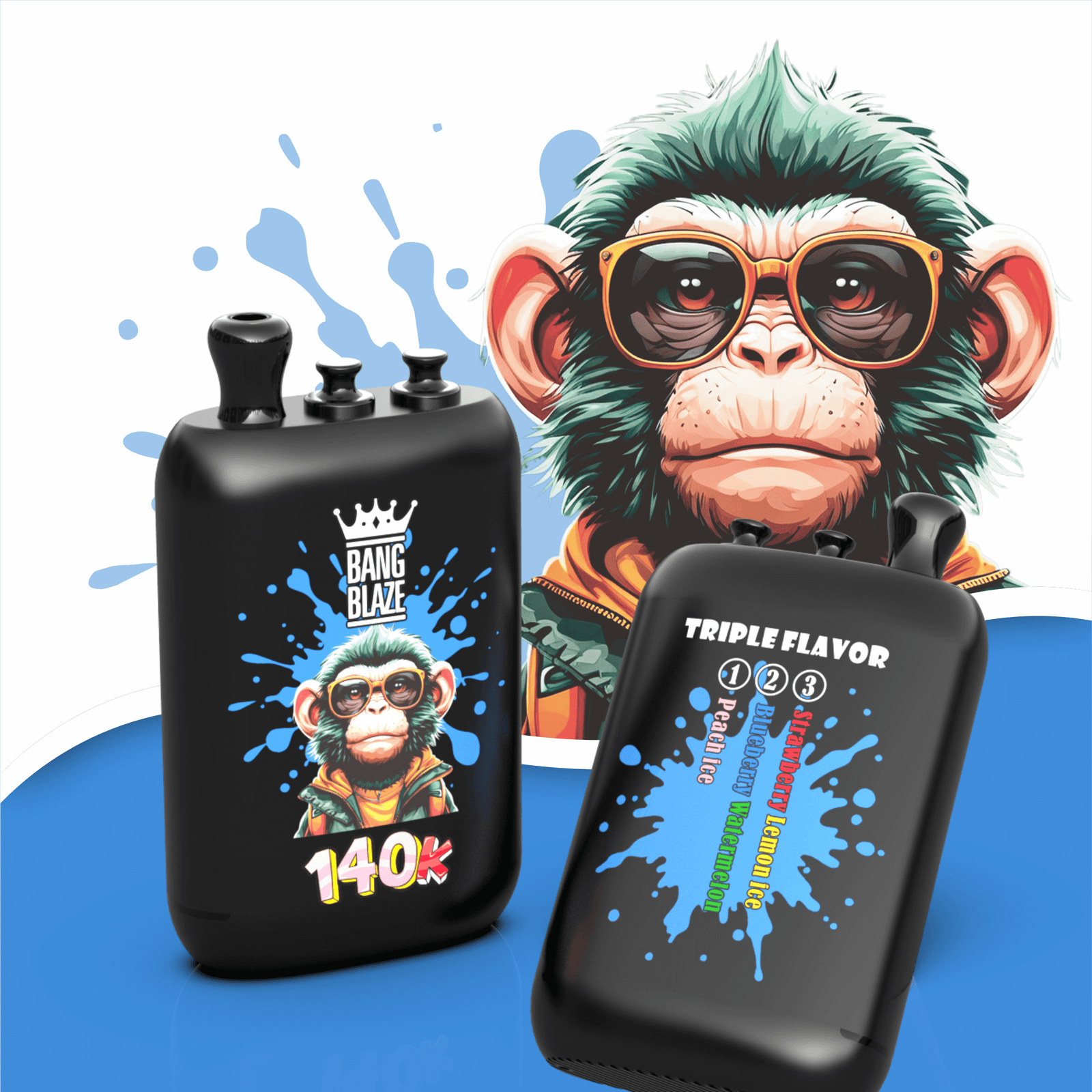 Bang Blaze 140K Puffs 3w1 e-papieros jednorazowy - obrazek 4