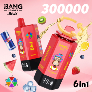 Bang Leader Stoll 300K Puffs 6 w 1 – e-papieros jednorazowy