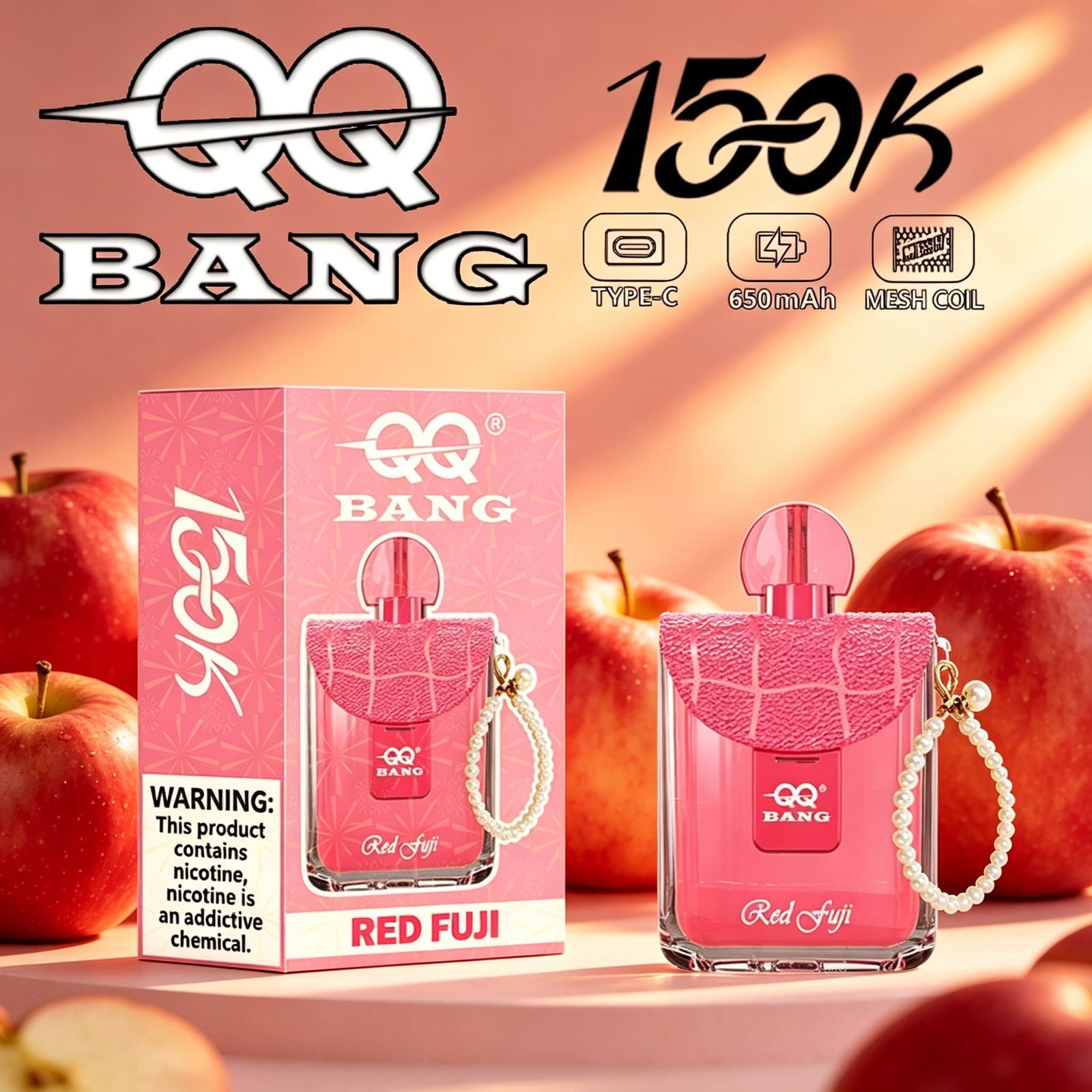 QQ Bang Perfume 150K Puffs – e-papieros jednorazowy - obrazek 2