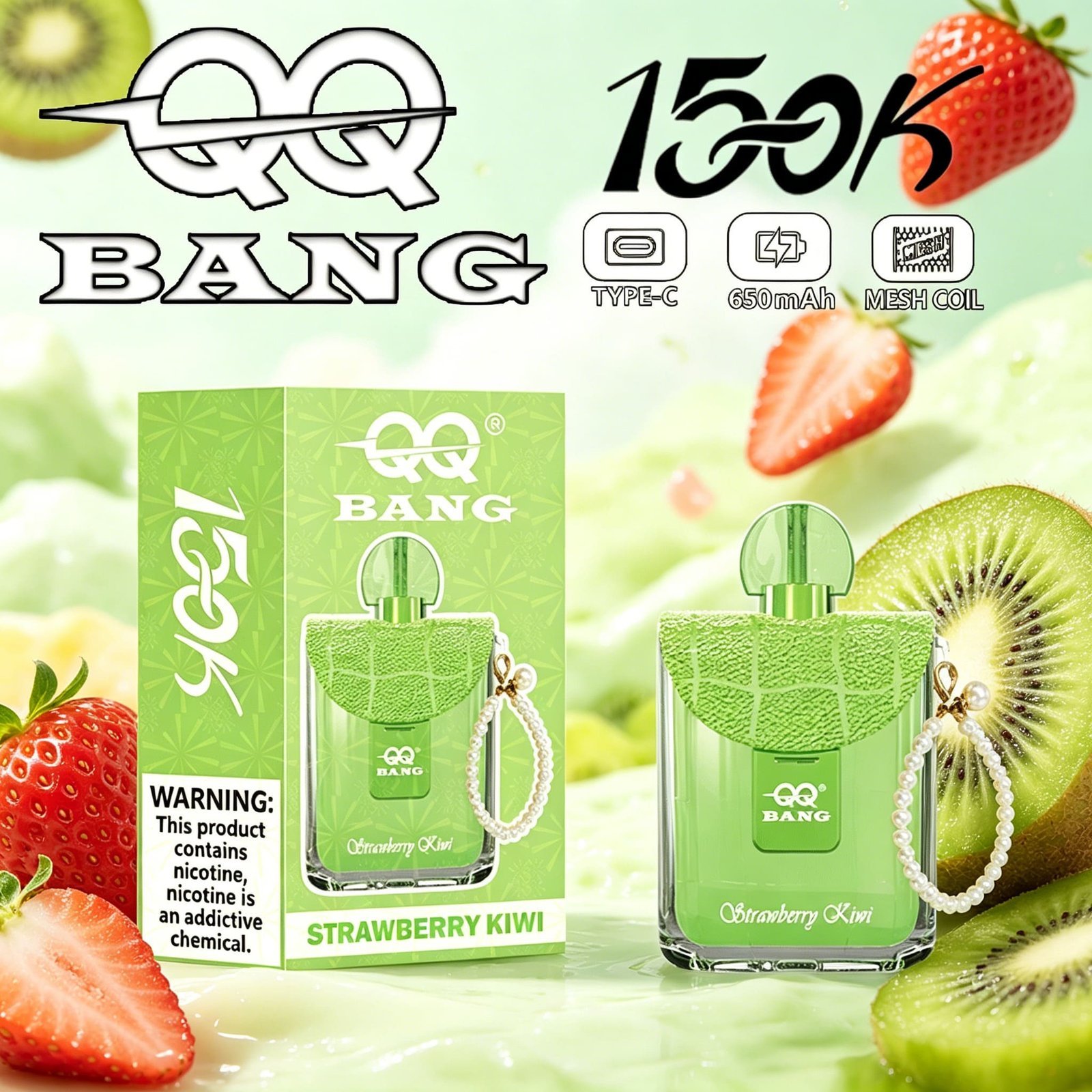 QQ Bang Perfume 150K Puffs – e-papieros jednorazowy - obrazek 7