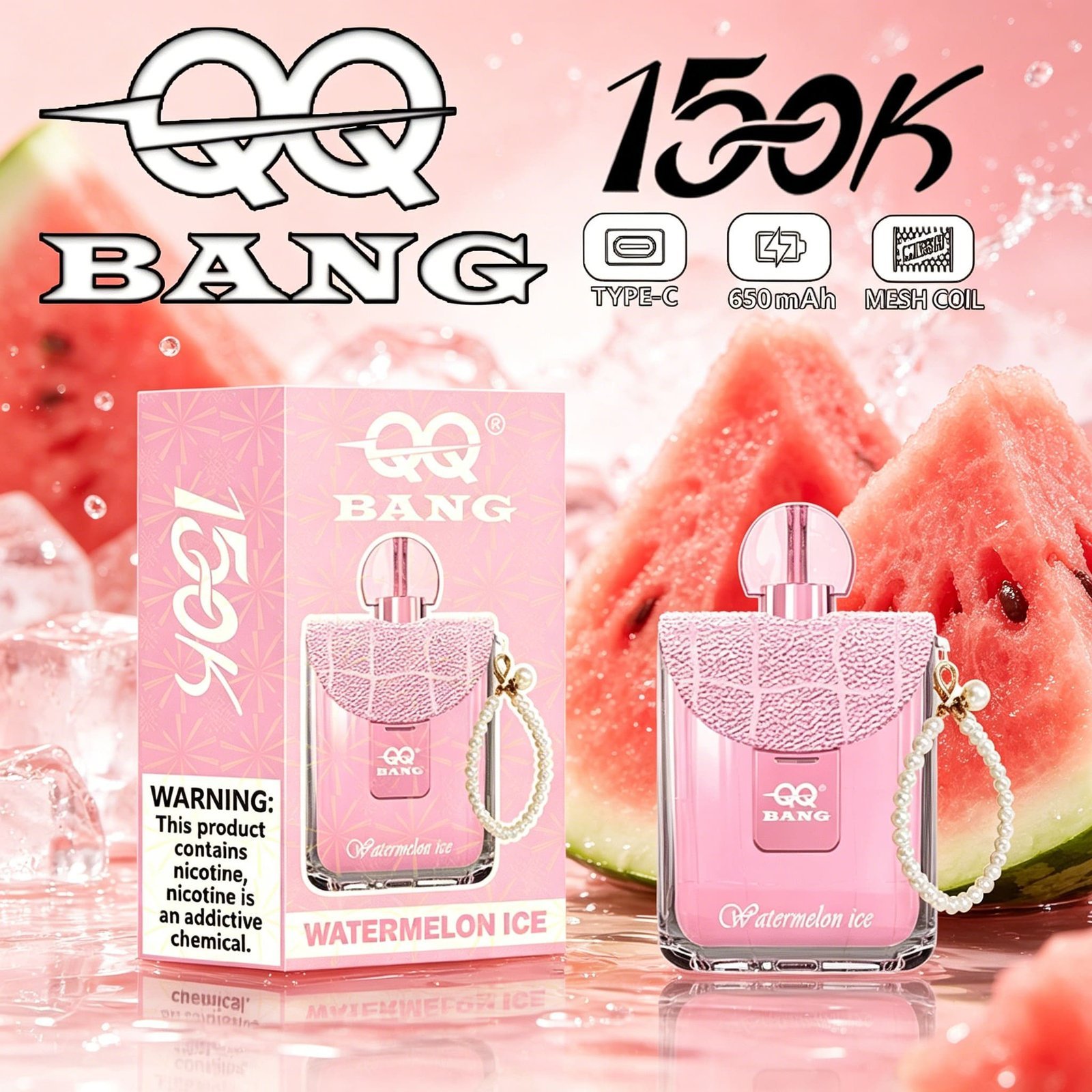 QQ Bang Perfume 150K Puffs – e-papieros jednorazowy - obrazek 9