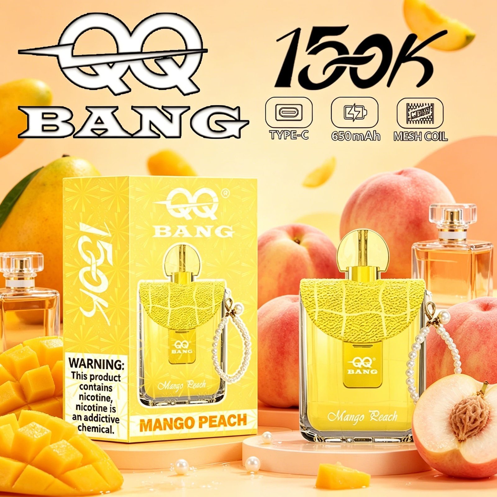QQ Bang Perfume 150K Puffs – e-papieros jednorazowy - obrazek 10