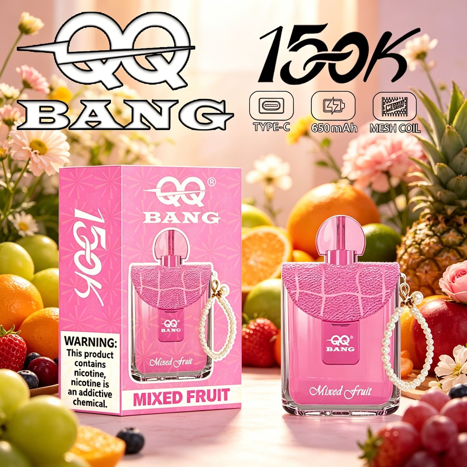 QQ Bang Perfume 150K Puffs – e-papieros jednorazowy - obrazek 11