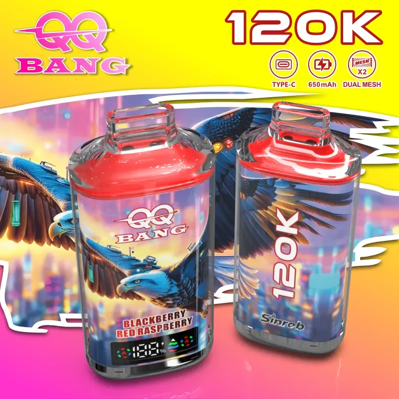 QQ Bang 120K Crystal Puffs – e-papieros jednorazowy - obrazek 2