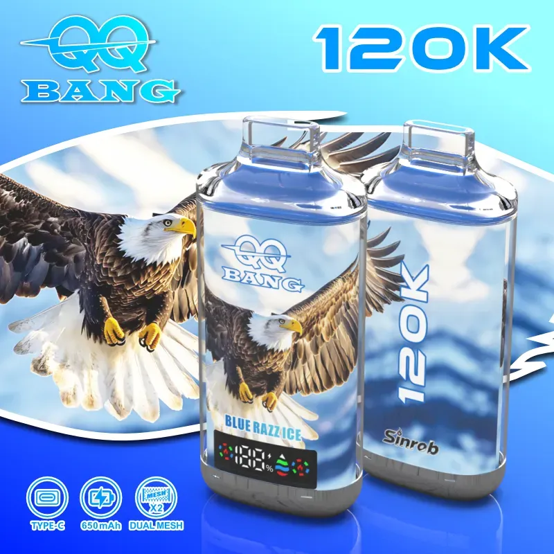 QQ Bang 120K Crystal Puffs – e-papieros jednorazowy - obrazek 9