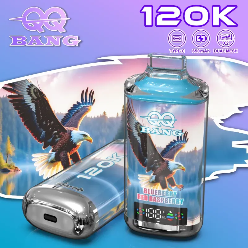 QQ Bang 120K Crystal Puffs – e-papieros jednorazowy - obrazek 10