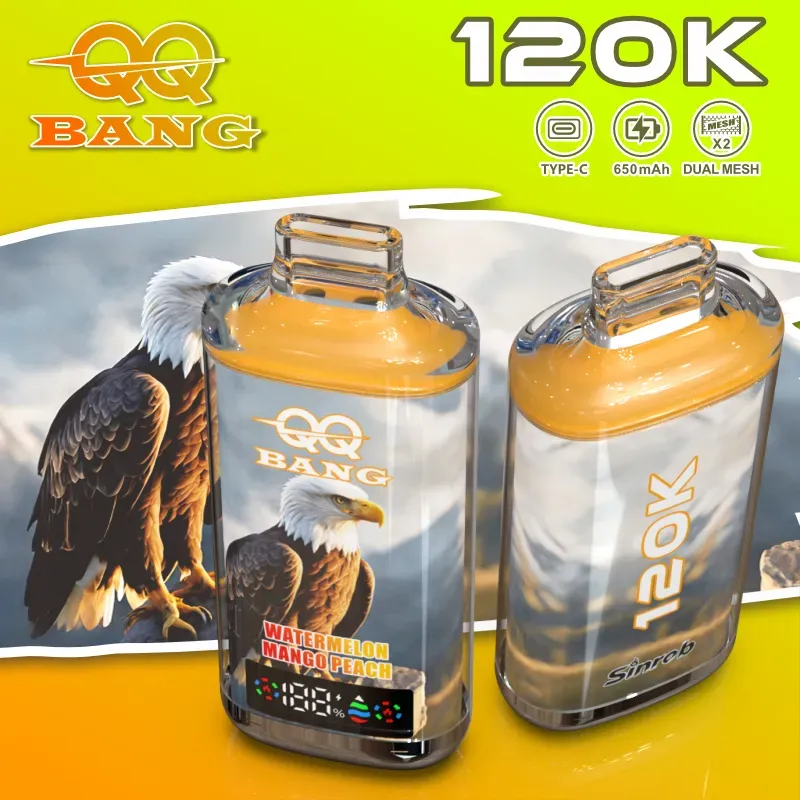 QQ Bang 120K Crystal Puffs – e-papieros jednorazowy - obrazek 3