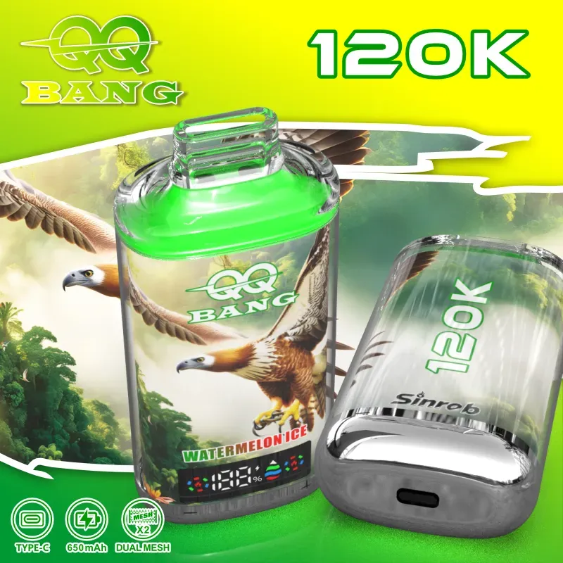 QQ Bang 120K Crystal Puffs – e-papieros jednorazowy - obrazek 4
