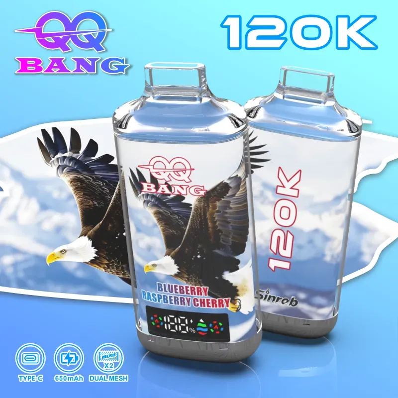 QQ Bang 120K Crystal Puffs – e-papieros jednorazowy - obrazek 11